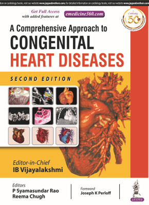 A Comprehensive Approach to Congenital Heart Diseases(English, Hardcover, Vijayalakshmi IB)