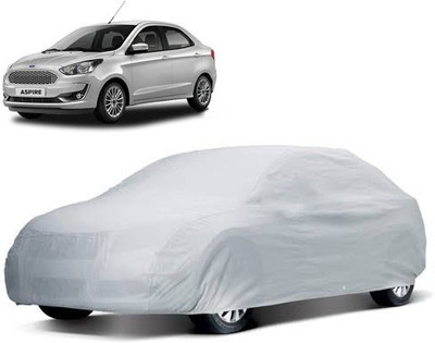 Nimegh Car Cover For Ford Aspire (With Mirror Pockets)(Silver)