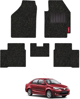 elegant PVC Standard Mat For  Toyota Etios Cross(Black)