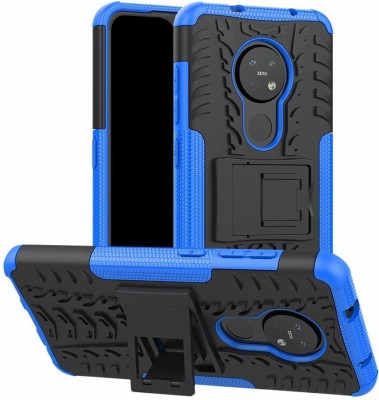 S-Softline Back Cover for Nokia 6.2(Blue, Rugged Armor)