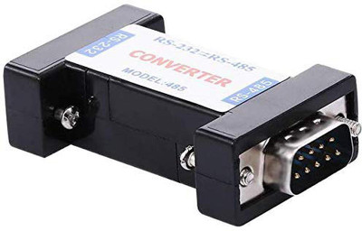 LipiWorld Ethernet Cable 0.05 m RS232 to RS485 Passive Interface Adapter with Terminal Board(Compatible with Computer & Networking, Black, One Cable)