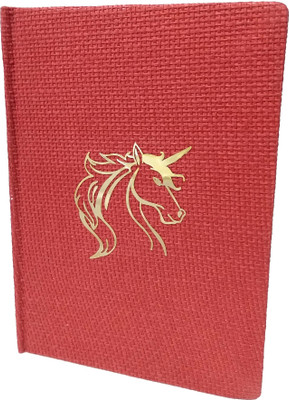 TECHNOCHITRA UNICORN A5 Notebook SINGLE 160 Pages(Red)