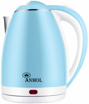 Anmol AM-18 Durable Fine Quality Automatic Switching-Off Protection Electric Kettle(1.8 L, Blue, White)