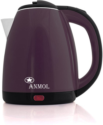 Anmol AM-18 Durable Fine Quality Automatic Switching-Off Protection Electric Kettle(1.8 L, Purple, Black)