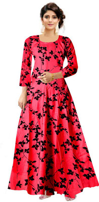 JWF Flared/A-line Gown(Pink)