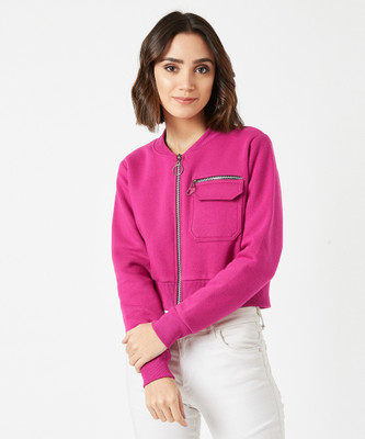 Miss Chase Full Sleeve Solid Women Jacket