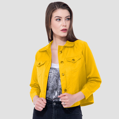 MONTREZ 3/4th Sleeve Solid Women Jacket