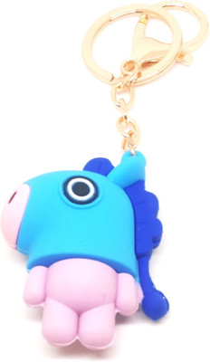 Trunkin Cute Mang BT21 KPop Character Doll Fancy Silicone Keyring Key Chain