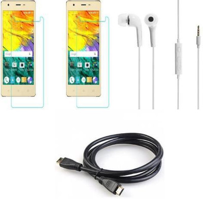 Zootkart Screen Protector Accessory Combo for Karbonn Fashion Eye(Multicolor)