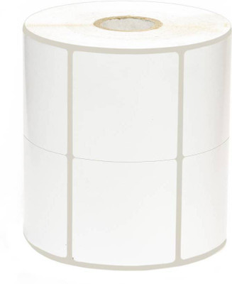 youtech 50MMX50MM (2inchX2inch) Label 2''up Self-adhesive Paper Label (White) 1ROLL 2000 LABELS set of 1 Roll Labels In Roll, Permanent Self Adhesive Paper Label(White)