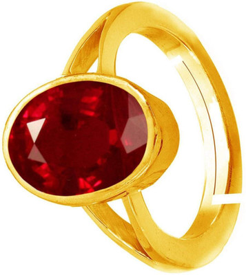 GALAXY ASTRO Metal Ruby Gold Plated Ring