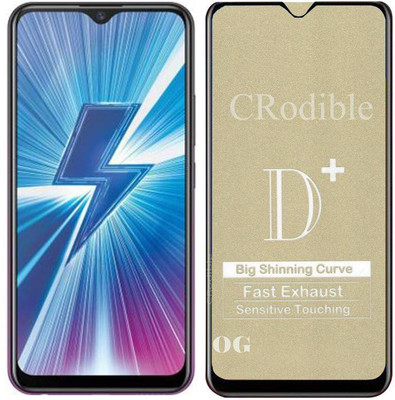 CRodible Edge To Edge Tempered Glass for Vivo Y17(Pack of 1)