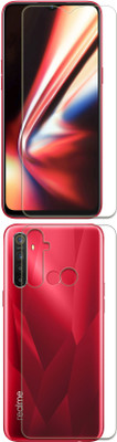 FashionCraft Front and Back Screen Guard for Realme 5, Realme 5s, Realme 5i(Pack of 2)