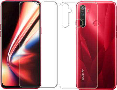 FashionCraft Front and Back Screen Guard for Realme 5, Realme 5s, Realme 5i(Pack of 2)