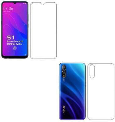 Firstkart Front and Back Tempered Glass for Vivo S1(Pack of 2)