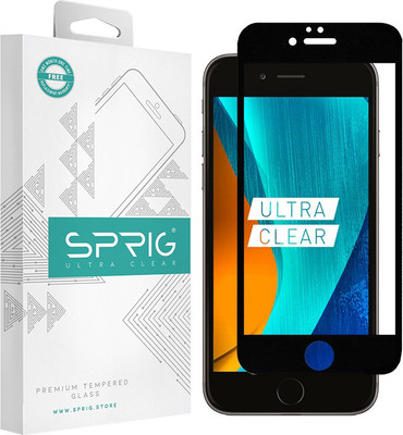 Sprig Edge To Edge Tempered Glass for Apple iPhone 8 Plus, Apple iPhone 8 Plus, Apple iPhone 7 Plus, 7 Plus(Pack of 1)