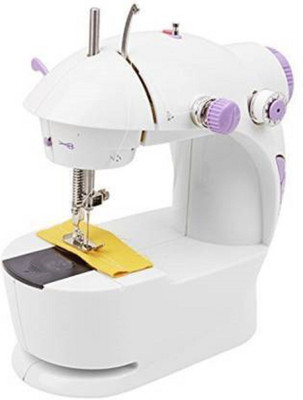 QUALIMATE Mini Electric Sewing Machine Electric Sewing Machine( Built-in Stitches 12)