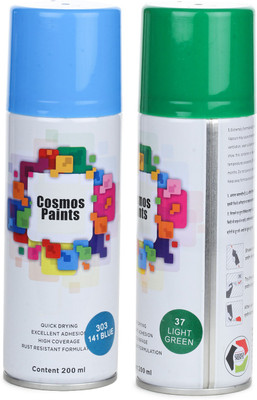 Cosmos Paints Multicolor Spray Paint 200 ml(Pack of 2)