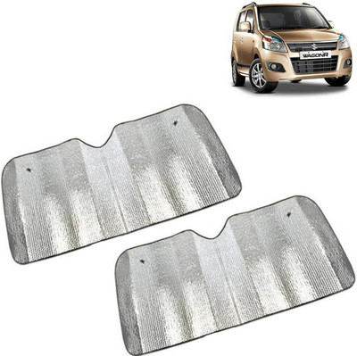 aksmit Dashboard, Rear Window Sun Shade For Maruti Suzuki WagonR(Silver)