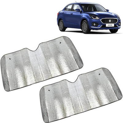 VOCADO Dashboard, Rear Window Sun Shade For Maruti Suzuki Swift Dzire(Silver)