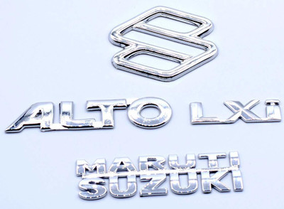 SUZUKI Emblem for Car(Silver)
