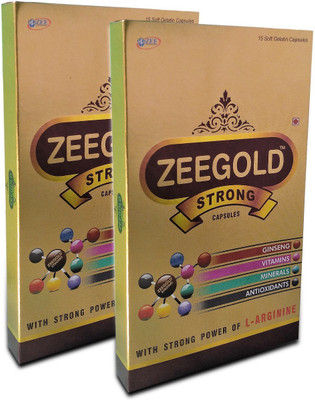 zeegold Strong Capsules for Energy, Power and Immunity(2 x 15 No)
