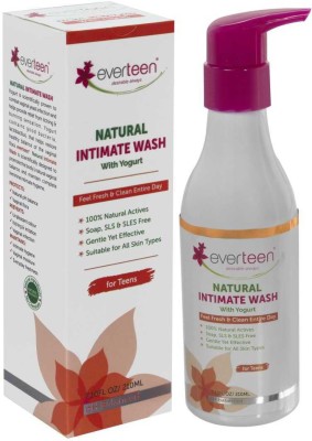 everteen Yogurt Natural Intimate Wash for Feminine Intimate Hygiene in Teens – 1 Pack (210 ml) Intimate Wash(210 ml, Pack of 1)