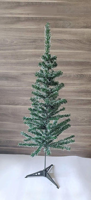 Collectible India Fir 91.5 cm (3.0 ft) Artificial Christmas Tree(Green, White)