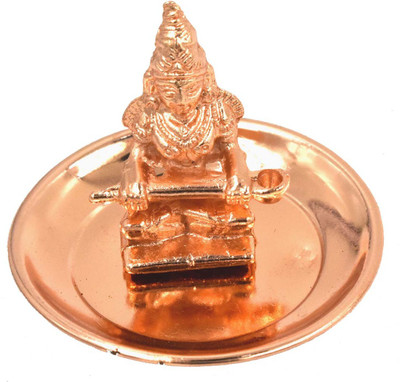 faynci Annapurna Devi – The Goddess of Food and Nourishment Copper Pooja Kit (Copper ) Plated Yantra(Pack of 1)
