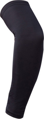 FUTABA Cotton Arm Sleeve For Men & Women(L, Black)