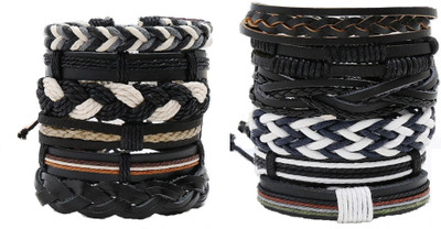 fashion for sure Leather Bracelet(Pack of 12)