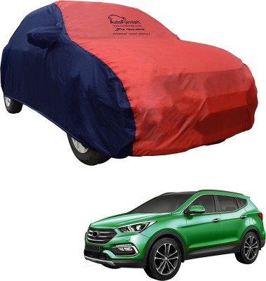 AutoFurnish Car Cover For Hyundai SantaFe (With Mirror Pockets)(Blue)