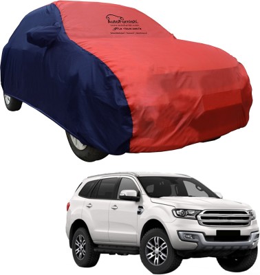 AutoFurnish Car Cover For Ford Endeavour (With Mirror Pockets)(Blue)