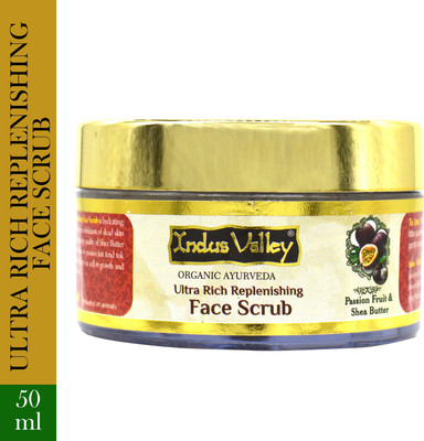 Indus Valley Replanishing Shea Butter Fruit Scrub(50 ml)