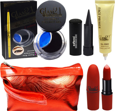 adbeni Glamour Makeup Combo With Makeup Pouch(4 Items in the set)