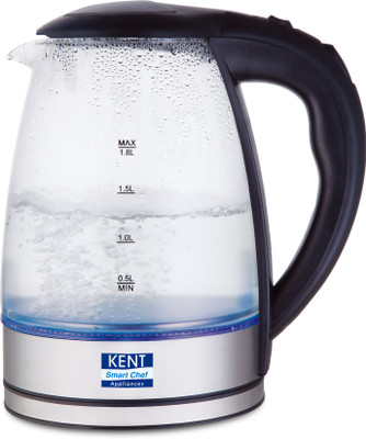 Kent 16052 Electric Kettle(1.8 L, Silver, Black)