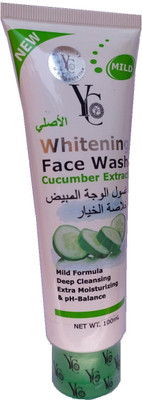 YC Cucumber Extract  For Skin Tightening And Skin Lightening Face Wash(100 ml)