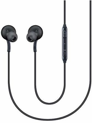 MIFKRT Earphones Bass with Fabric Cable Compatible for All ANDROID Wired Headset (Grey, In the Ear)