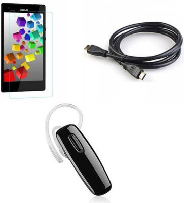 Zootkart Screen Protector Accessory Combo for XOLO Cube 5(Multicolor)