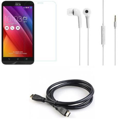 Zootkart Screen Protector Accessory Combo for ASUS zenfone 2 ze550 5 5inch(Multicolor)