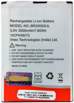 thinkme Mobile Battery For intex Aqua Lion 4G BR20052UL