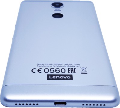 Unique4Ever Lenovo K6 Note Back Panel(Silver)