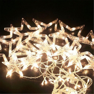 Everbuy 128 LEDs 2.49 m White Flickering, Steady Star Rice Lights(Pack of 1)