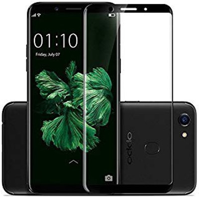 alphax Edge To Edge Tempered Glass for Oppo F5(Pack of 1)