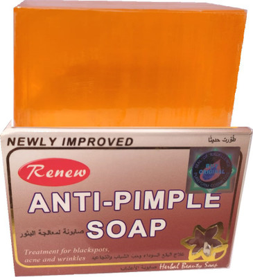 RENEW Anti-Pimple Soap For Anti Wrinkle And Moisturisation Skin(135 g)