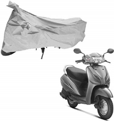 AutoRash Two Wheeler Cover for Honda(Activa 3G, Silver)