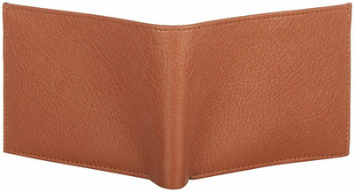 sskk Men Casual Brown Genuine Leather Wallet(5 Card Slots, Pack of 3)