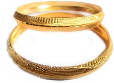 Eureka Alloy Gold-plated Bangle Set