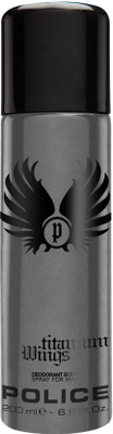 40% OFF on POLICE Titanium Wings Deodorant Spray - For Men(200 ml)