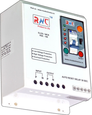 RNC Electronics ELCB+MCB 3-50 mAmp 32 Amp RSE 100 MCB(2)